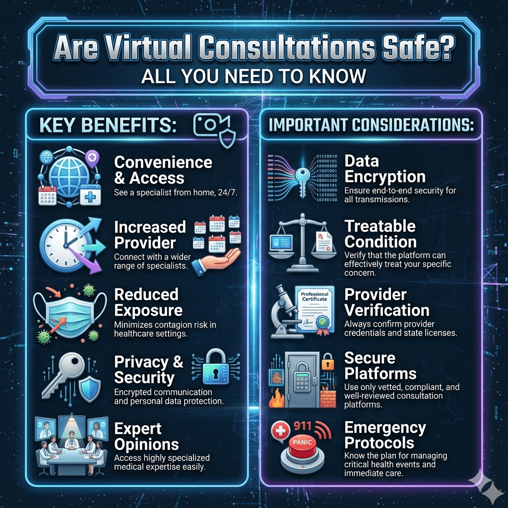 Are Virtual Consultations Safe