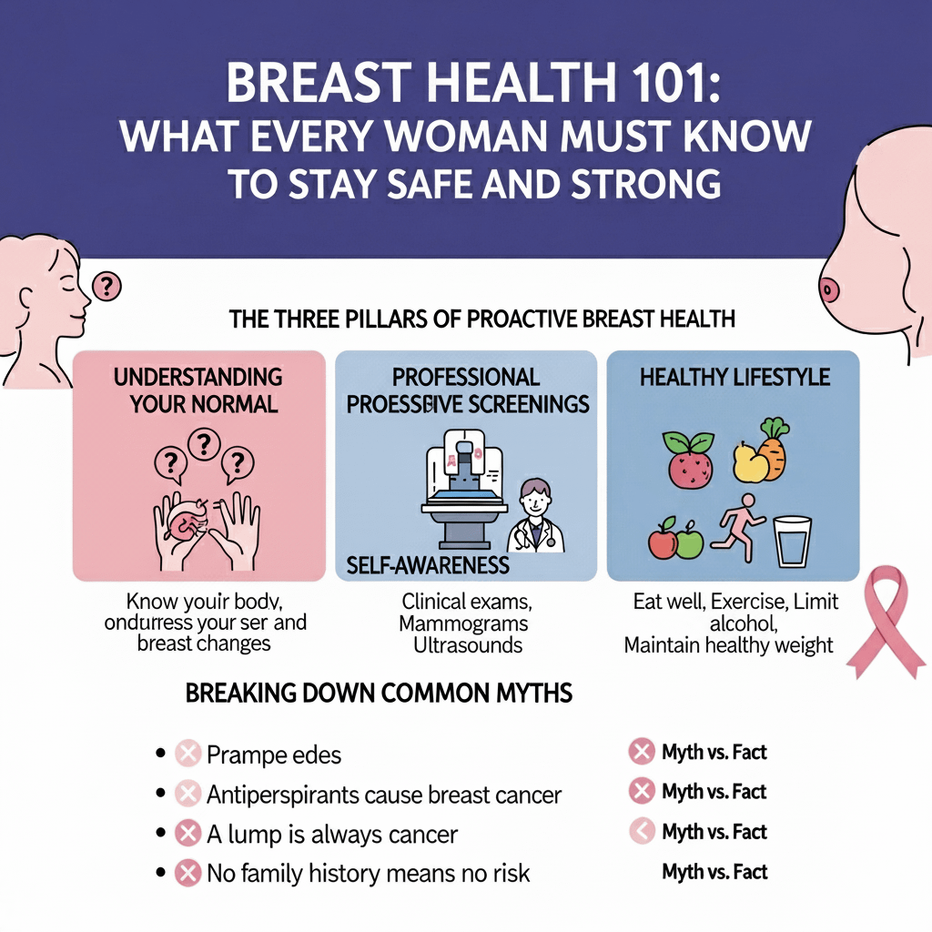 Read more about the article Breast Health 101: What Every Woman Must Know To Stay Safe and Strong