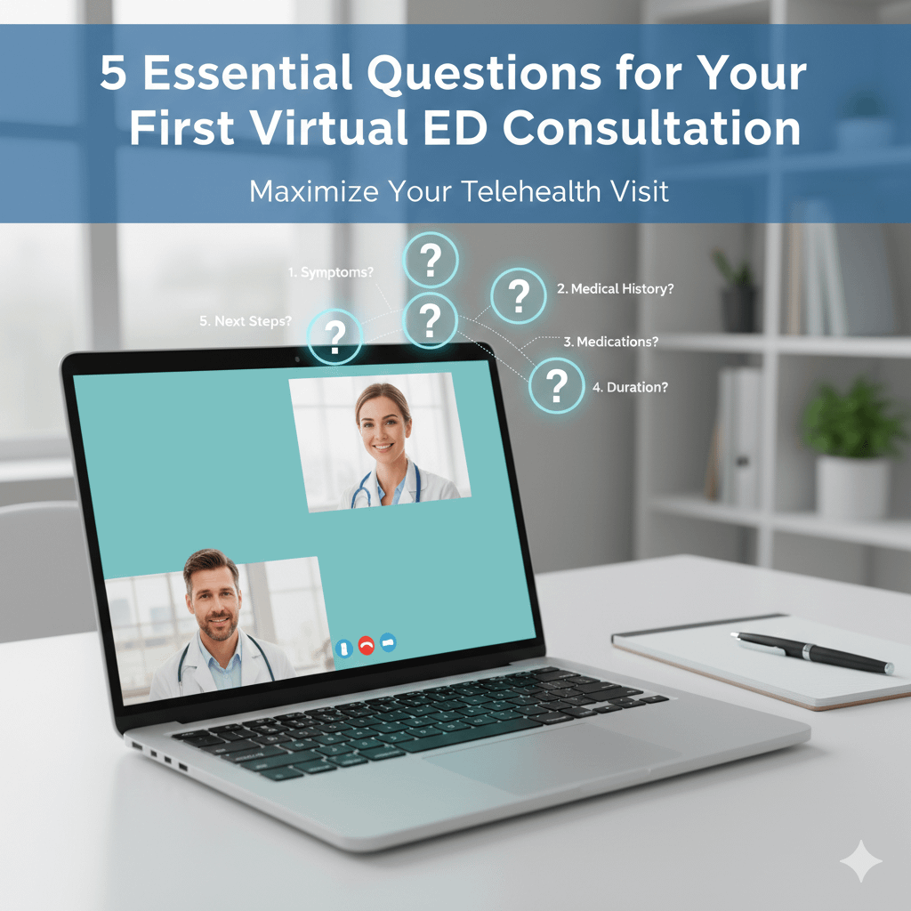 Essential Questions For Your First Virtual ED Consultation