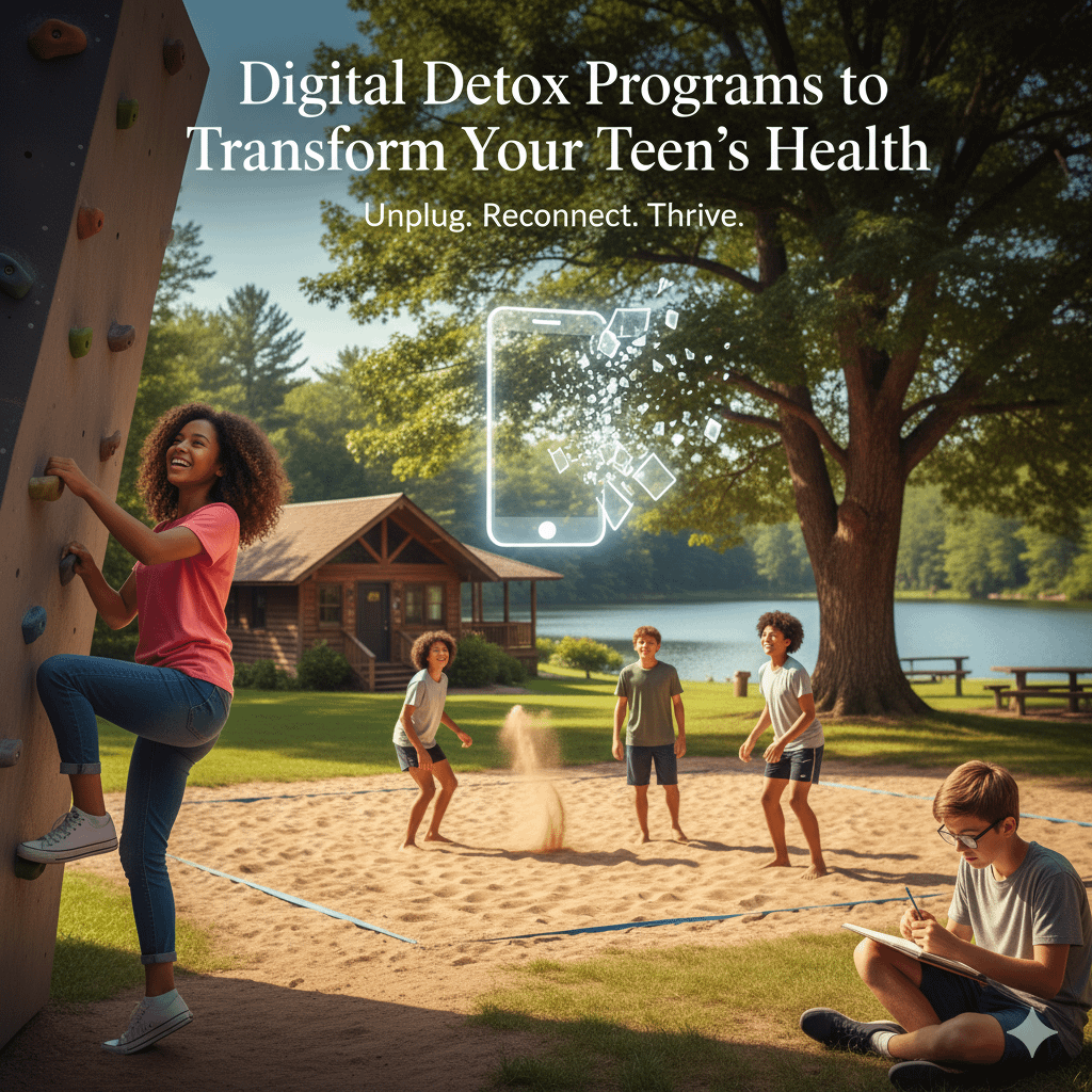 Digital Detox Programs to Transform Your Teen’s Health