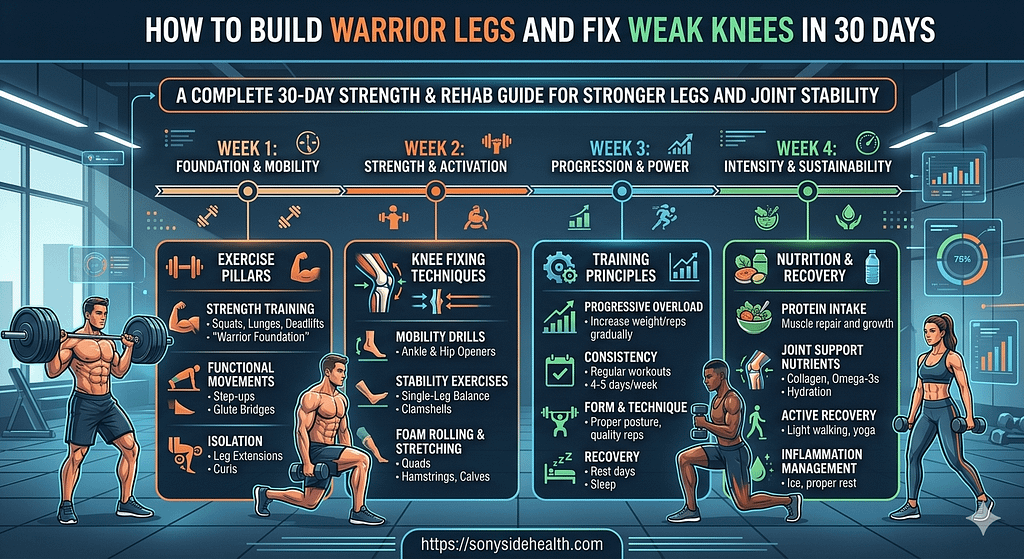Build Warrior Legs and Fix Weak Knees