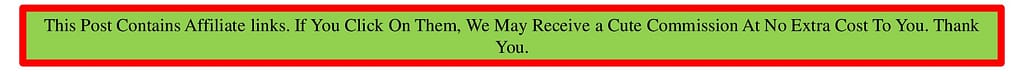 Affiliate Disclaimer