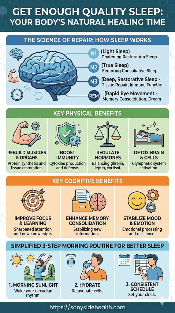 Get Enough Quality Sleep