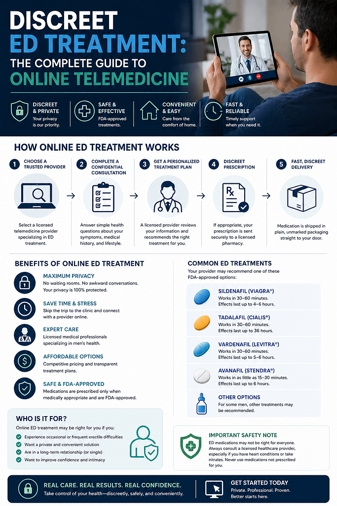 Discreet ED Treatment
